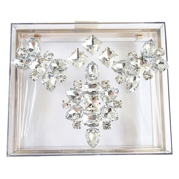 Crystal-Accented Clutch