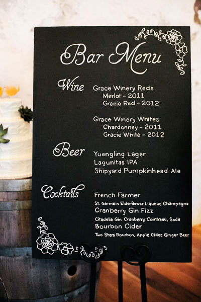 Bar Menu Bar Menu