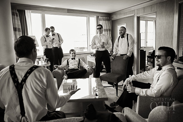 Relaxed Pre-Wedding Shot