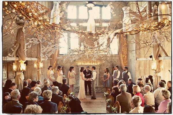 2. Winter Wedding Ceremony