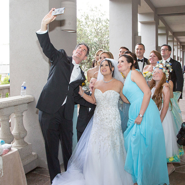 "Just Married" Selfies