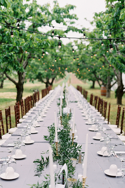 Long Reception Tables