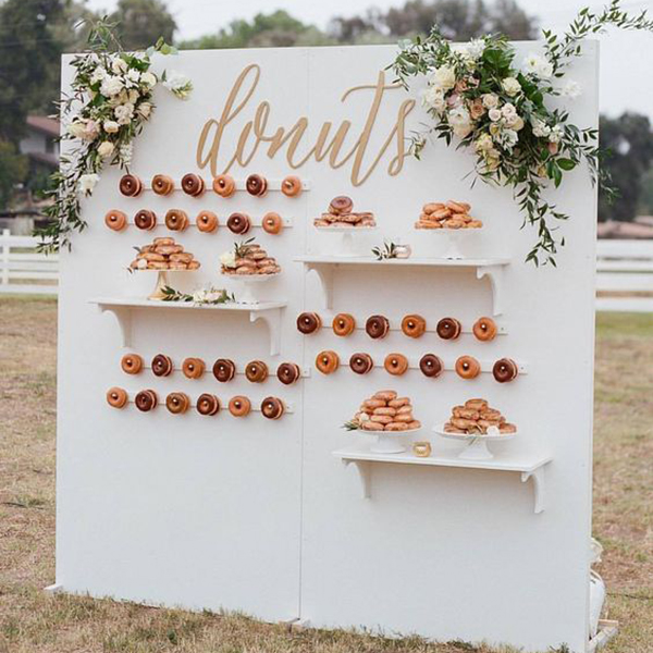 25+ Doughnut Ideas Your Guests Will Go Nuts Over | BridalGuide