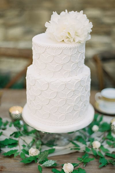White Wedding Cake