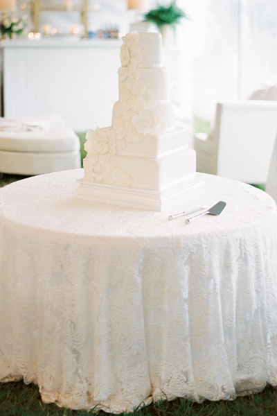 White Wedding Cake