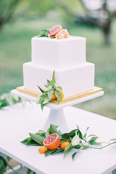 White Wedding Cake