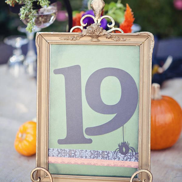 Escort Cards & Table Numbers