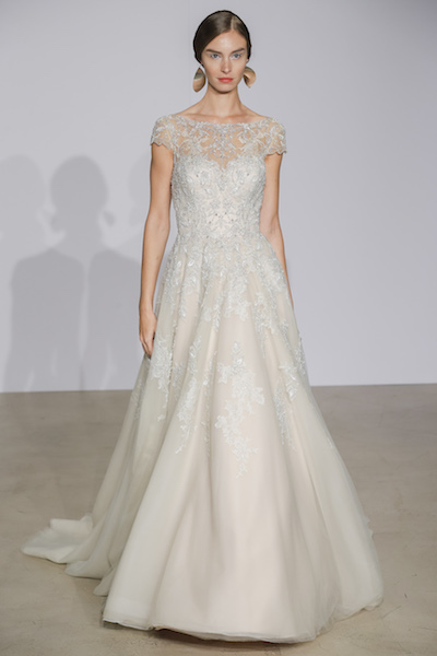 Justin Alexander A Line Gown