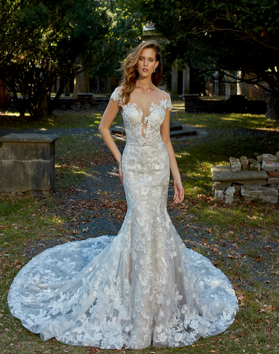 Eve Of Milady Bridals Sheer Bodice