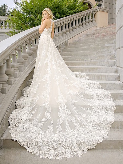 Moonlight Bridal Illusion Racer Back