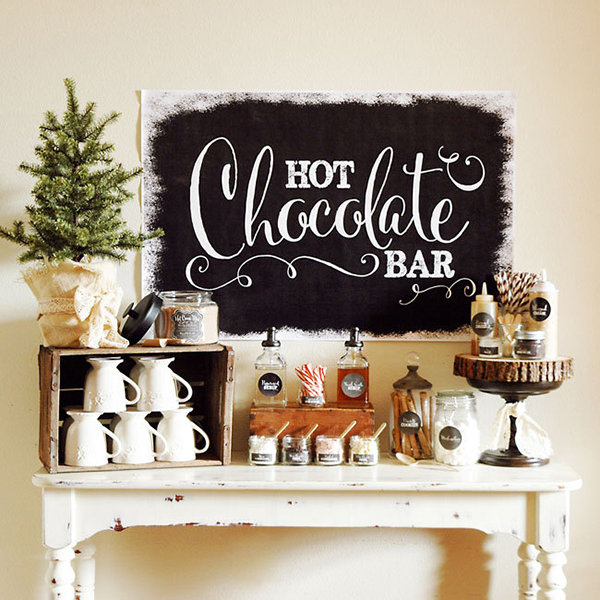 Hot Chocolate Bar