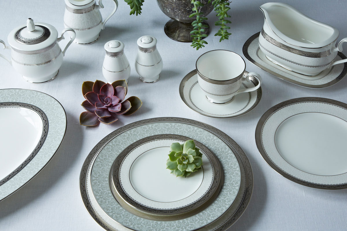 Noritake Odessa Platinum
