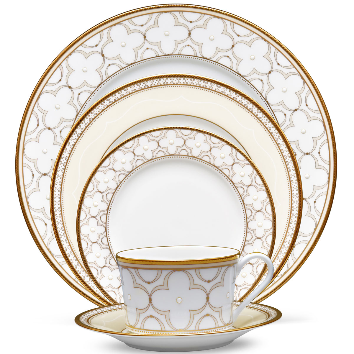 Noritake Trefolio Gold