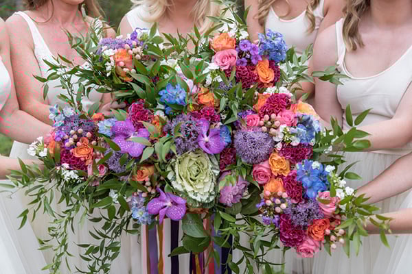 bridal party bouquets