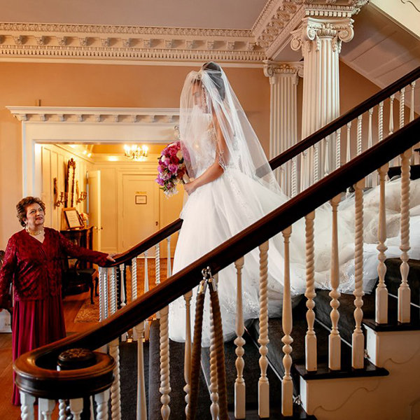 Dramatic Staircase Shot