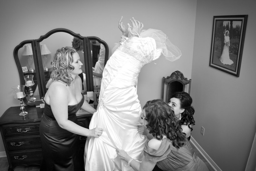 Trying on the Gown (for Real, This Time!) Trying on the Gown (for Real, This Time!)