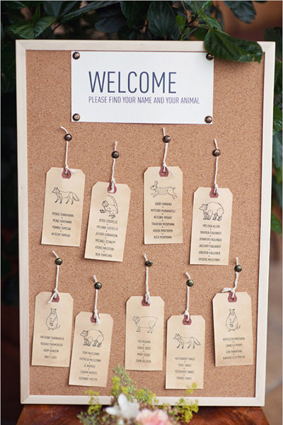 50+ Eye-Catching Seating Charts | BridalGuide