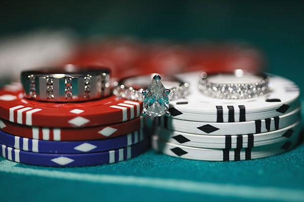 Solitaire Engagement Ring & Wedding Bands