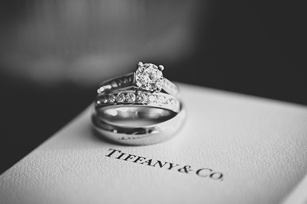 Solitaire Engagement Ring & Wedding Bands