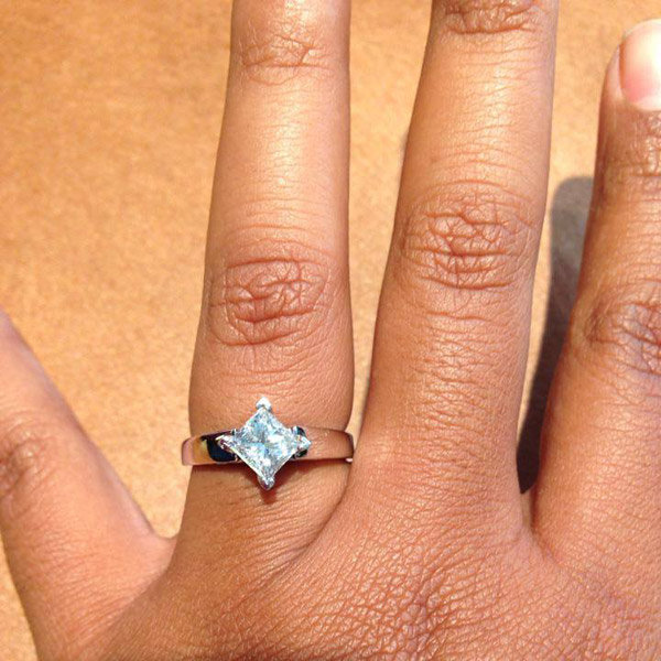 Classic Solitaire Engagement Ring From Valentine Gutierrez