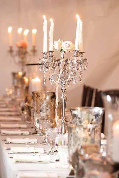 Wedding Ideas by Color: Gold and Silver | BridalGuide