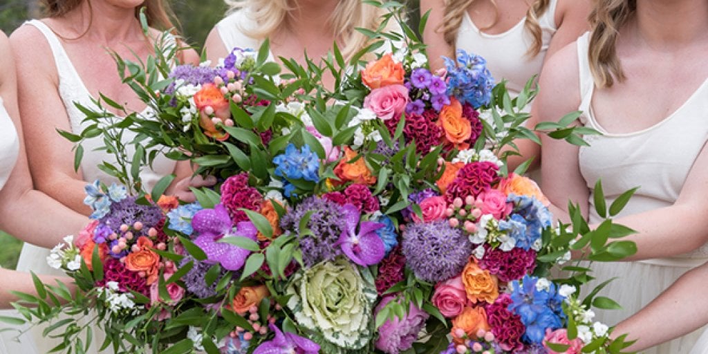 bridal party bouquet ideas