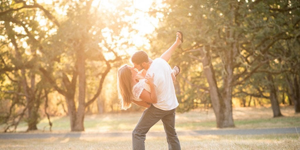 wedding engagement photo