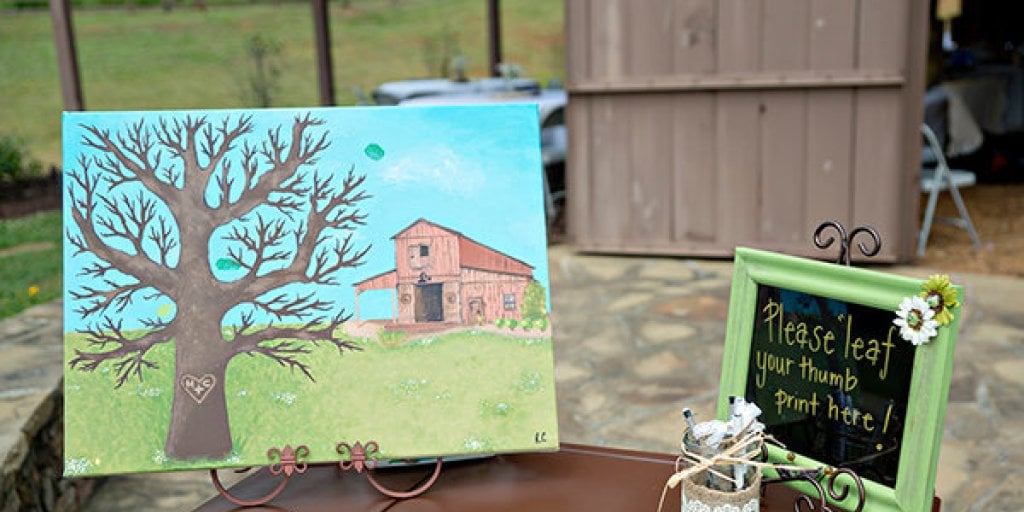 wedding guest book