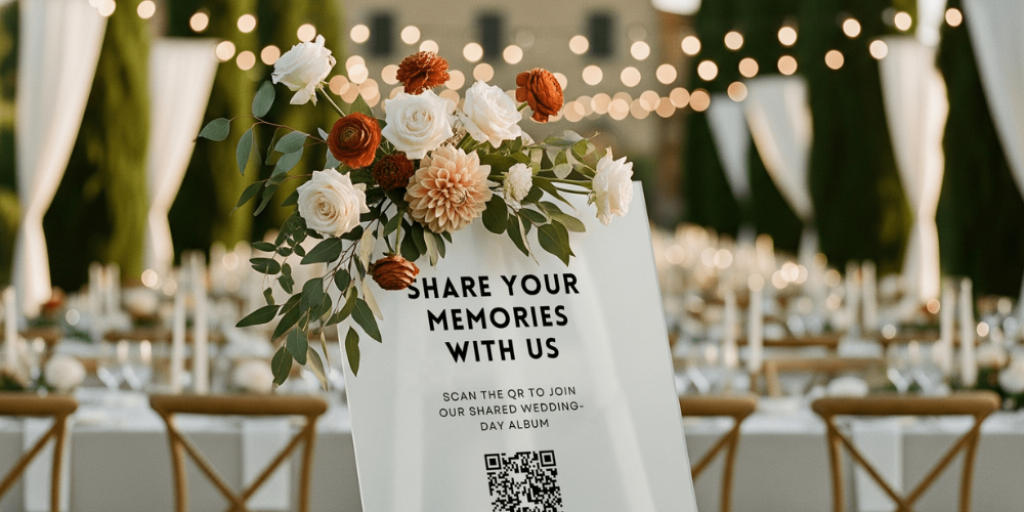 Capture Wedding Memories Effortlessly with a QR Code