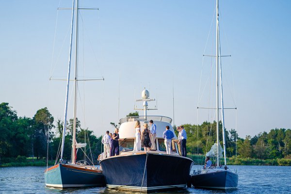 Yacht wedding