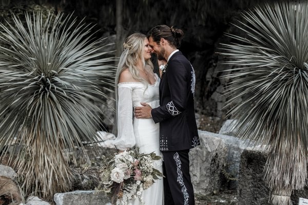 Bride and groom