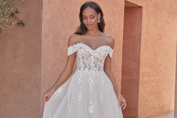 adore by justin alexander wedding gown