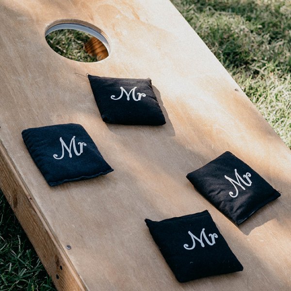 wedding cornhole game