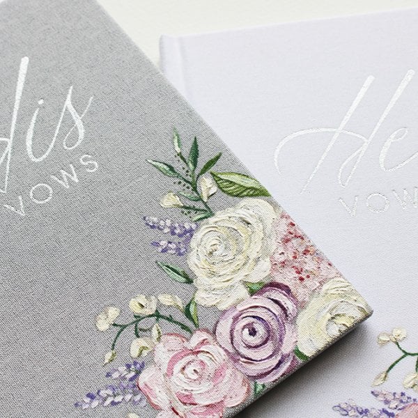 his and hers vow book