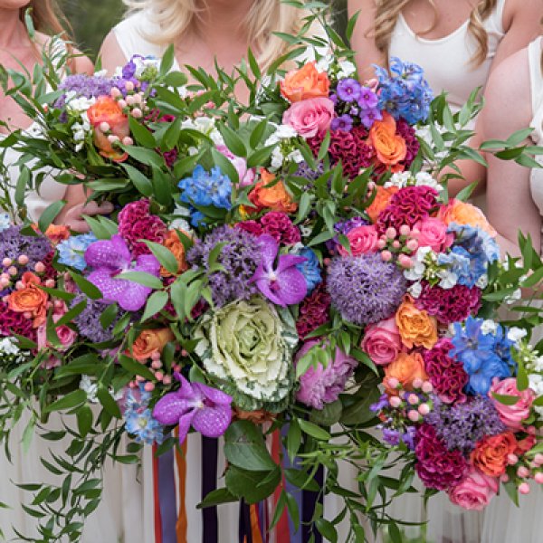 bridal party bouquet ideas