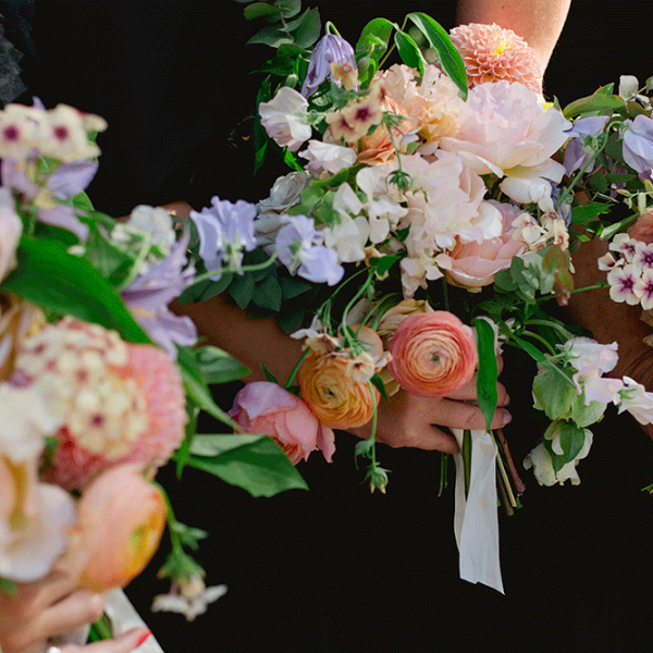 bridal party bouquet