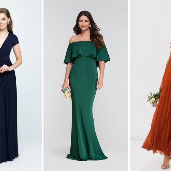 Colorful Bridesmaid Dresses