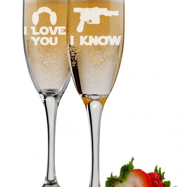 Star Wars Champagne Flutes