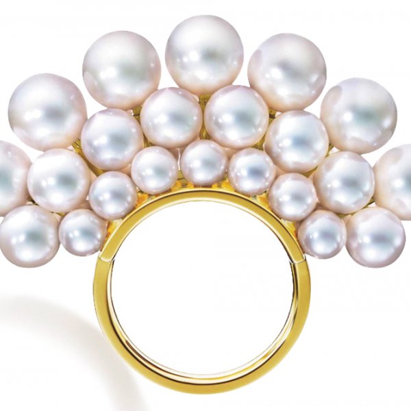 pearl engagement ring