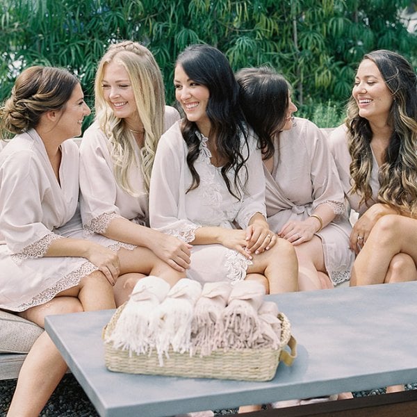 bride and bridesmaids