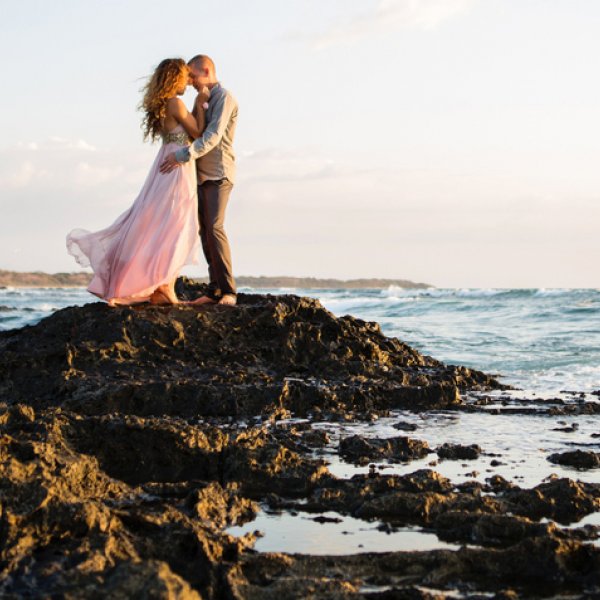 beach elopement