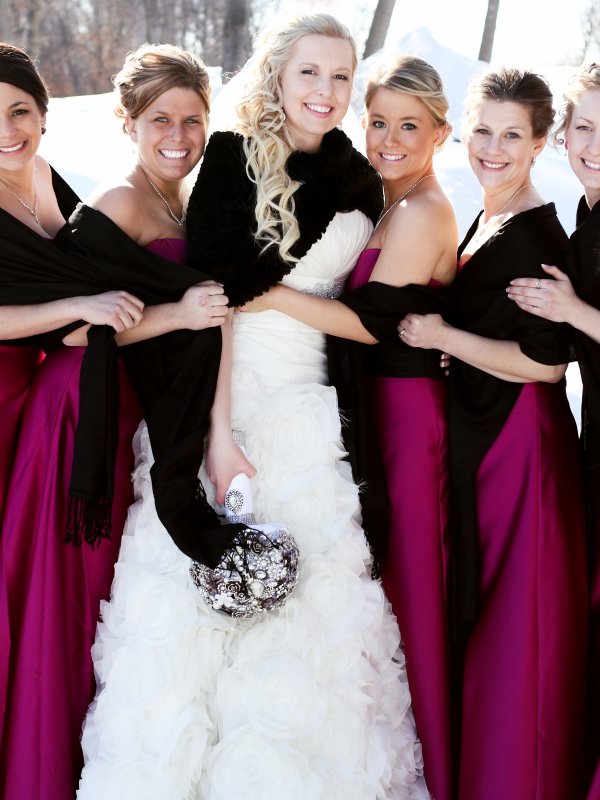 Winter Sparkle: Amber & Dustin in Sartell, MN