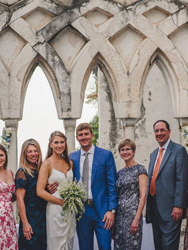 Amalfi Coast Wedding Party