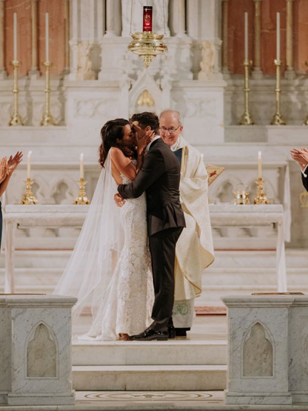 Andrea And Johnny First Kiss
