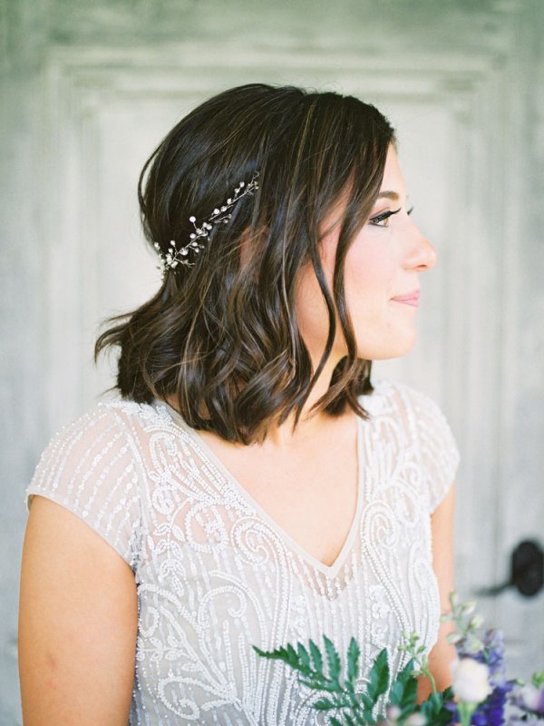 Bride Hair Makeup Headpiece