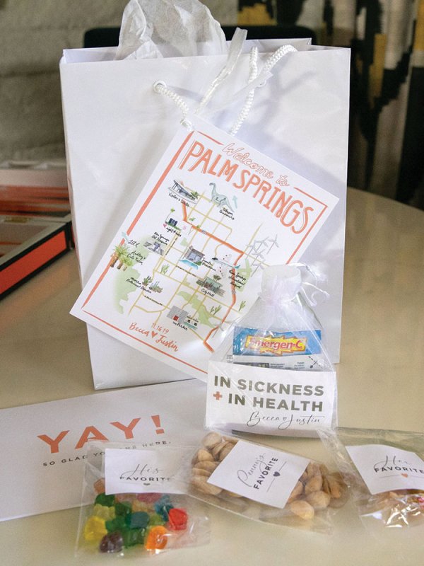wedding welcome bag
