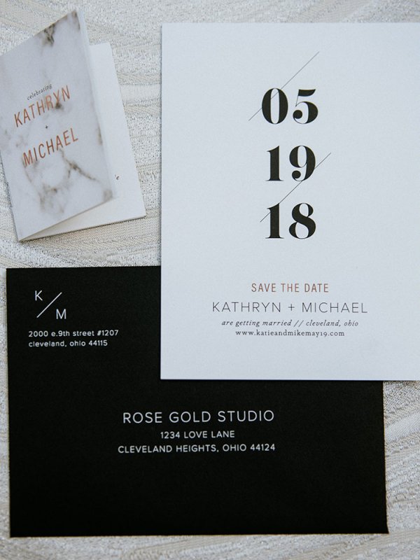 Modern Wedding Invitations