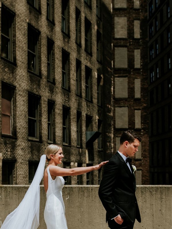 Bride and Groom First Look