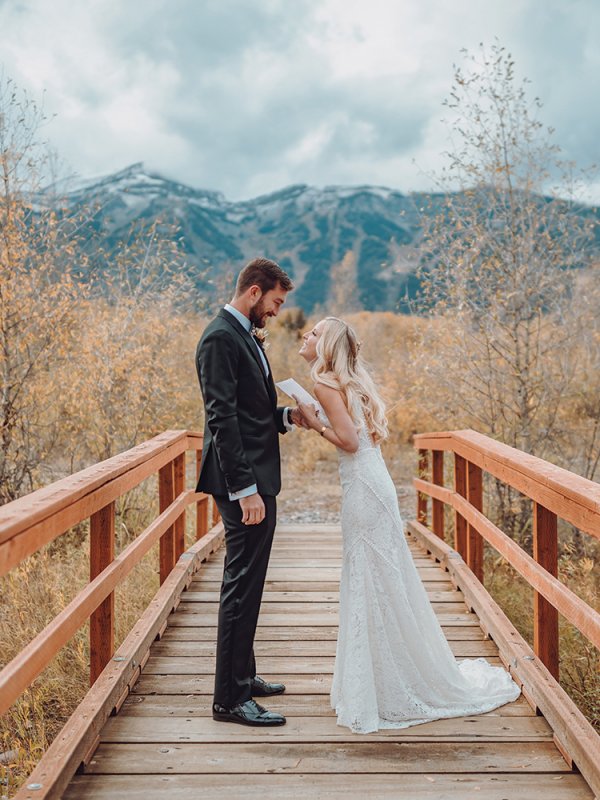 Happy Trails: Shannon & Austin in Jackson Hole, WY