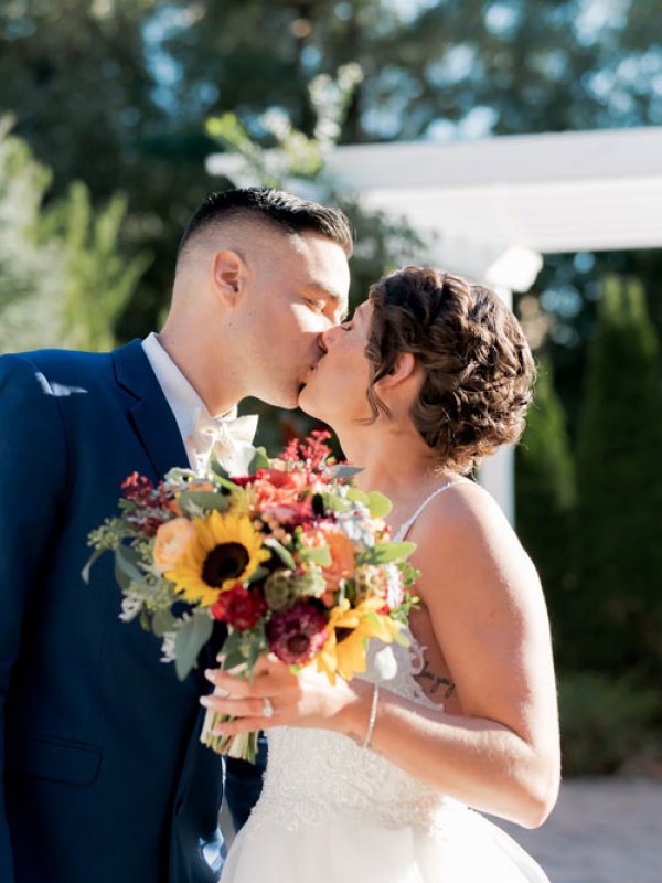Jillian Max First Look Kiss